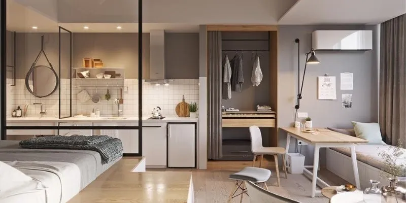 Căn hộ studio: Lựa chọn kinh doanh cho thuê với chi phí thấp