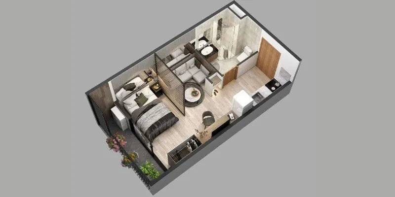 Nhận định chung của chúng tôi về căn hộ studio