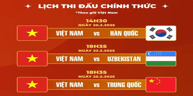 Lịch Thi Đấu Bóng Đá Quốc Tế