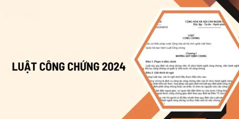 Các nội dung chính được điều chỉnh trong Luật Công chứng 2024